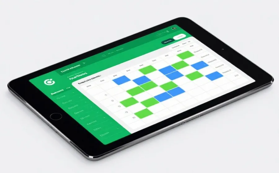 赛程查询工具界面示意图